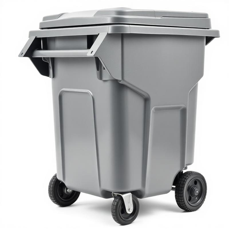 Rolling Trash Container